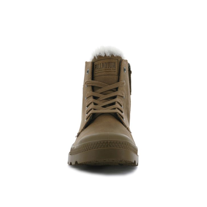 Palladium Pampa Hi Pilot Laarzen Heren Bruin | NL 25ELGYO